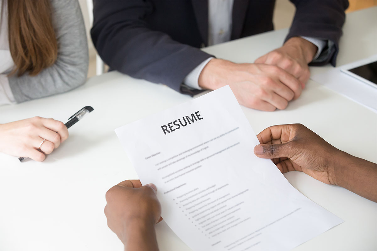 resume writing and interview skills
